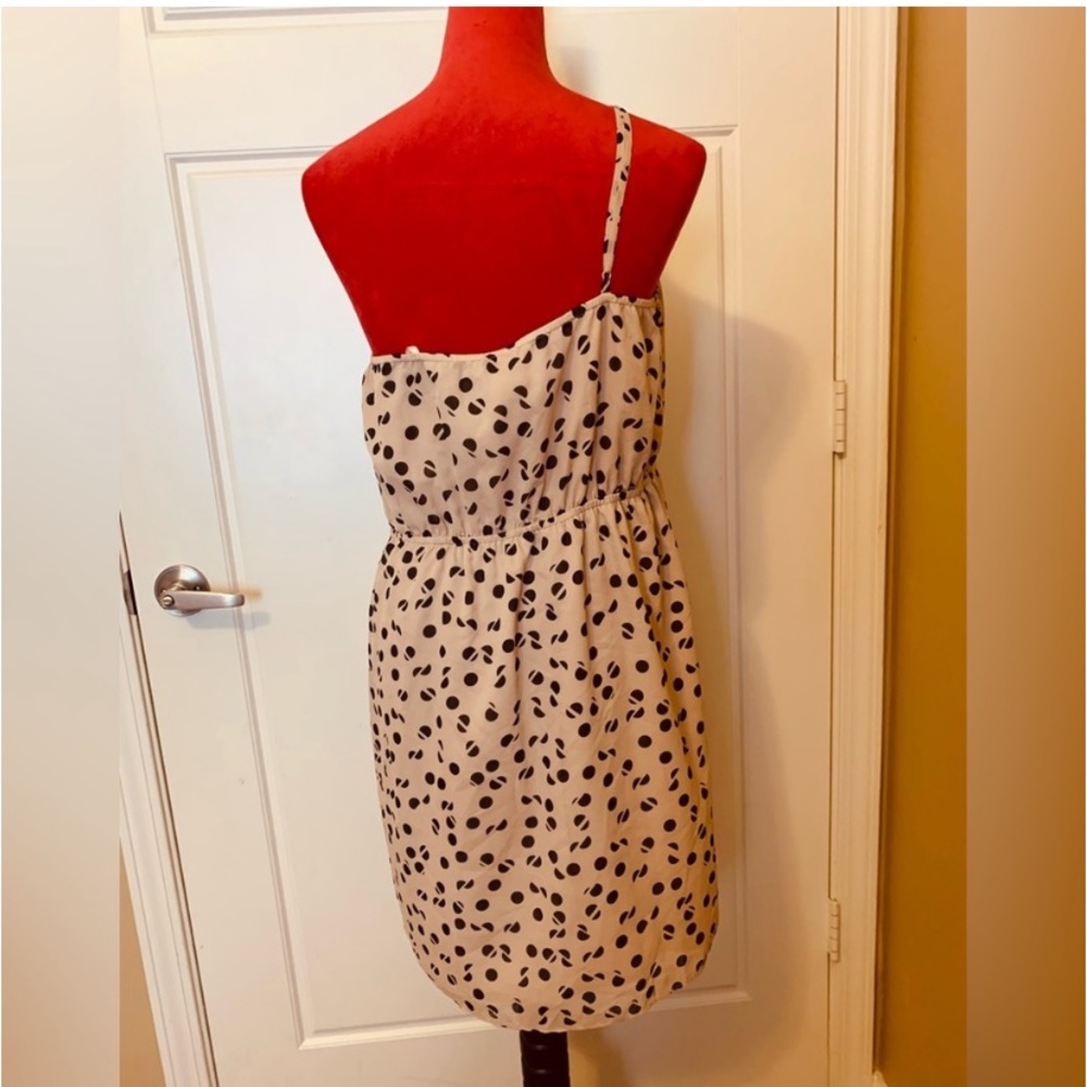 BCBG GIRL ONE SHOULDER RUFFLE DESIGN DRESS - Picture 7 of 9